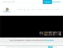 Tablet Screenshot of dyrlaegemikkelsen.dk